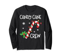 Famille Assortie à Noël de Candy Cane Crew Manche Longue