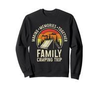 Famille Camping Voyage Faire des Souvenirs Camper Groupe Assorti Sweatshirt