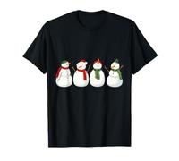 Famille de bonhommes de Neige Joyeux Noël T-Shirt