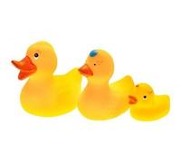 Famille de canards 3 pièces canards de bain