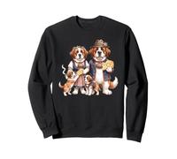 Famille de Chiens Bernard Mignons drôles de Suisse Sweatshirt