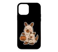 Famille de fantômes Kangourou avec Seau à Citrouille Coque pour iPhone 12 Mini