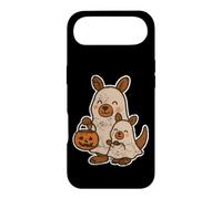 Famille de fantômes Kangourou avec Seau à Citrouille Coque pour iPhone Air