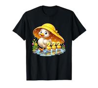 Famille de flaques pluvieuses de Canard T-Shirt