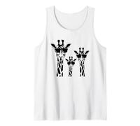 Famille de girafes avec Lunettes de Soleil Girafe pour Hommes, Femmes, Enfants Débardeur