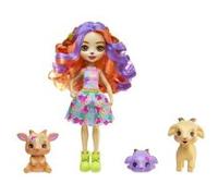 -Famille de Golita Chevre-Poupée et 3 figurines chevres HXC00 Multicolor G
