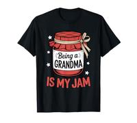 Famille de Grand-Parents drôle Être Une Grand-mère est ma Confiture T-Shirt