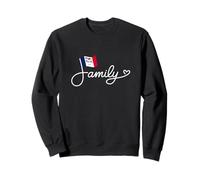 Famille de l'Iowa - Art de Mot Patrimoine du Drapeau de l'Iowan Sweatshirt