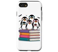 Famille de Pingouins sur des Livres avec Lunettes de Soleil Coque pour iPhone SE (2020) / 7/8