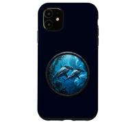 Famille de Requins marteaux plongeurs dans l'océan Coque pour iPhone 11