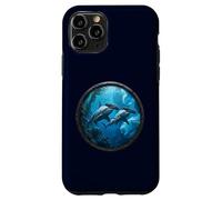 Famille de Requins marteaux plongeurs dans l'océan Coque pour iPhone 11 Pro