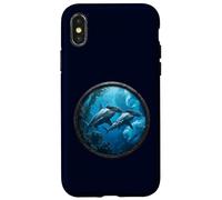 Famille de Requins marteaux plongeurs dans l'océan Coque pour iPhone X/XS