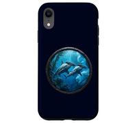 Famille de Requins marteaux plongeurs dans l'océan Coque pour iPhone XR