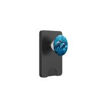 Famille de Requins marteaux plongeurs dans l'océan PopSockets PopWallet pour MagSafe