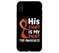 Famille de Ruban FND de Sensibilisation aux Troubles neurologiques Fonctionnels Coque pour iPhone XS Max