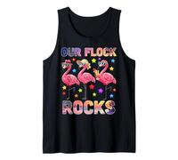 Famille de Vacances d'été Assortie à nos Flamants Roses Débardeur