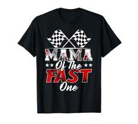 Famille de Voitures de Course Mama of The Fast One First Birthday T-Shirt