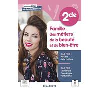 Famille des métiers de la beauté et du bien-être, 2de Bac Pro ECP et Métiers de la coiffure (2021) - Pochette élève Trés bon état | Trés bon état |Occasion ou Reconditionné, voir site marchand