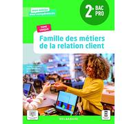 Famille des métiers de la relation client 2de Bac Pro Métiers de la relation client (2021) - Pochette élève