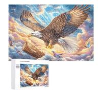 Famille d'oiseaux dans Le nid avec des Fraises Puzzle 1000 Pièces pour Adultes Jeu Logique Stimulation du Cerveau Cadeau pour Toutes Occasions 1000 PCS