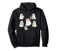 Famille fantôme Mignon Halloween révéler Maman Enceinte Sweat à Capuche