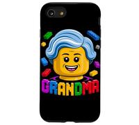 Famille Grand-mère Maître Builder Brique de Construction pour Enfants Coque pour iPhone SE (2020) / 7/8