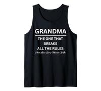 Famille Grandma The Person That Breaks All The Rules Débardeur