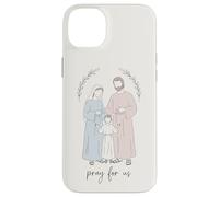 Famille Jésus Marie et Joseph prient pour Nous catholique Coque pour iPhone 14 Plus
