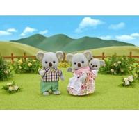 Famille Koala Sylvanian - SYLVANIAN FAMILIES - 5310 - Articulée et Habillée - Gris