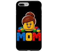 Famille Maman Maître Builder Briques de Construction Blocs Fête des Mères Coque pour iPhone 7 Plus/8 Plus