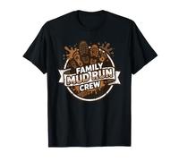 Famille Mud Run Crew Course À Obstacles Family Muddy 5k T-Shirt