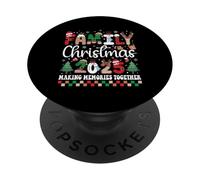 Famille Noël 2025 Créer des Souvenirs Ensemble PopSockets PopGrip Adhésif