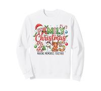 Famille Noël 2025 Créer des Souvenirs Ensemble Vacances Sweatshirt