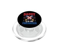 Famille Patriotique Daddy of The Little Firecracker PopSockets PopGrip pour MagSafe