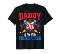 Famille Patriotique Daddy of The Little Firecracker T-Shirt