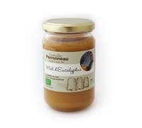 FAMILLE PERRONNEAU-Miel d’eucalyptus bio dans pot en verre de 375 g