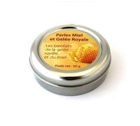 FAMILLE PERRONNEAU-Perles miel et gelée royale. La boîte métal de 50 g
