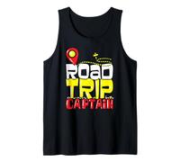 Famille Roadtrip Capitaine Camping Caravane Cadeau Débardeur