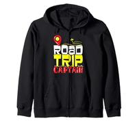 Famille Roadtrip Capitaine Camping Caravane Cadeau Sweat à Capuche