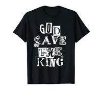 Famille royale britannique Charles III God Save The King T-Shirt