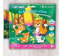 Famille tigres - kit créatif en mousse