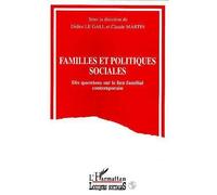 Familles et politiques sociales - D. Le Gall - L'harmattan - broché - Livre