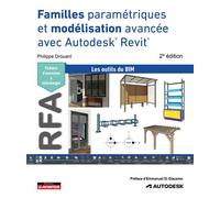 Familles paramétriques et modélisation avancée avec Autodesk® Revit® Les outils du BIM - Philippe Drouant - Le Moniteur - broché - Beau livre