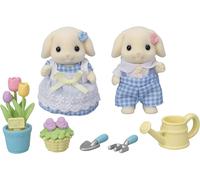 Familles Sylvanian - Fleur Jardinage Ensemble - Floral Lapin Sœur & Brother