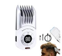 Family Adjustable Hair Clipper, Electric Hair Trimmer avec écran LCD, réglage de 5 longueurs, Tondeuse Cheveux Hommes, tondeuse à cheveux professionnelle et tondeuse à barbe pour homme