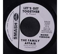 FAMILY AFFAIR - let's get together /mono 45 rpm single