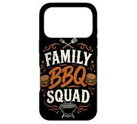 Family BBQ Squad Barbecue Griller Burger Cookout Coque pour iPhone 17 Pro