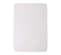 Family Bedding Couverture, Coton, Blanc, 230 x 230 cm