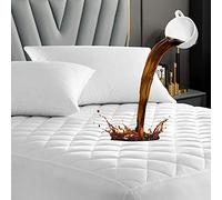 Family Bedding Protège-Matelas matelassé pour lit Simple - Imperméable - Surmatelas - Protège-Matelas Extra Profond - (lit Simple, 90 x 190 cm)