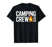 Family Camping Crew 2026 Outdoor Camper Group Matching T-Shirt